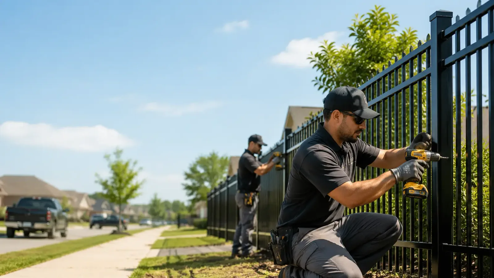 Metal Fence Installation in Hager City, WI